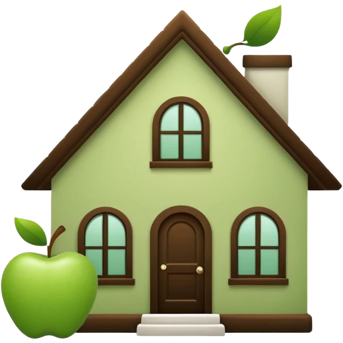 simple house icon on the Texas state silhouette, apple emoji style, no text emoji