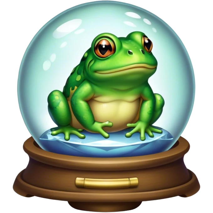 bufo froge in crystal ball emoji