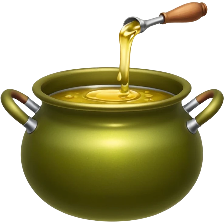 pot with boiling oil emoji