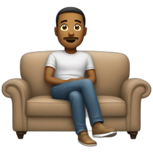 guy on couch emoji