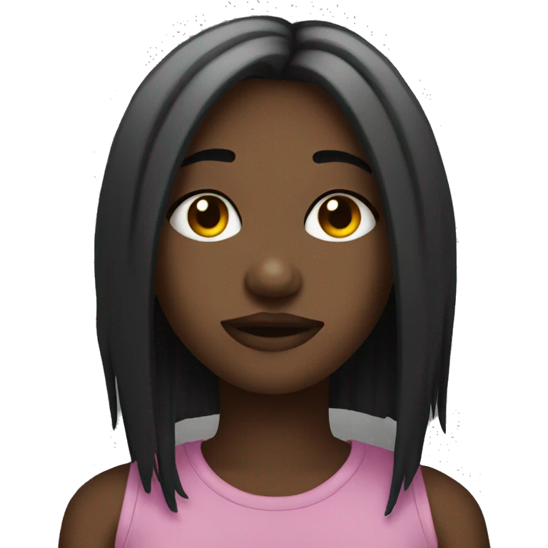 emo black girl emoji
