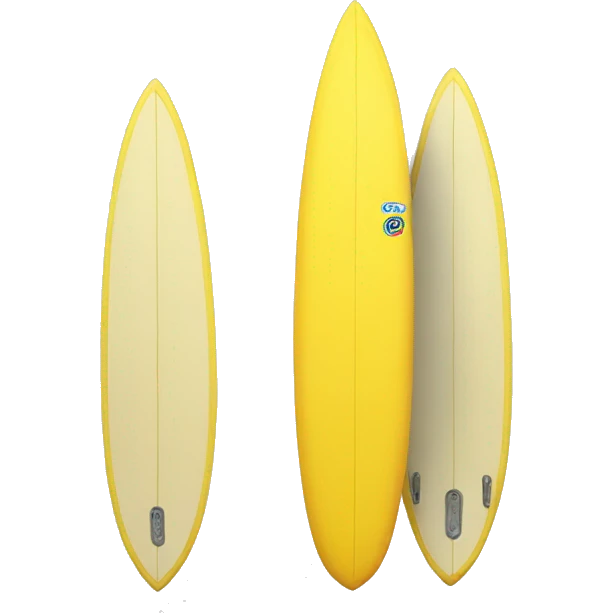 yellow surf board emoji