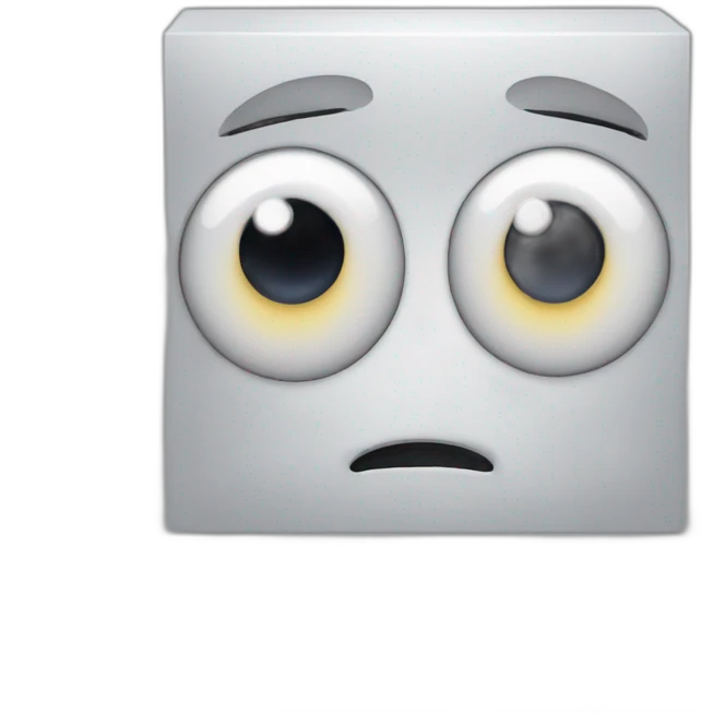 square with eyes emoji