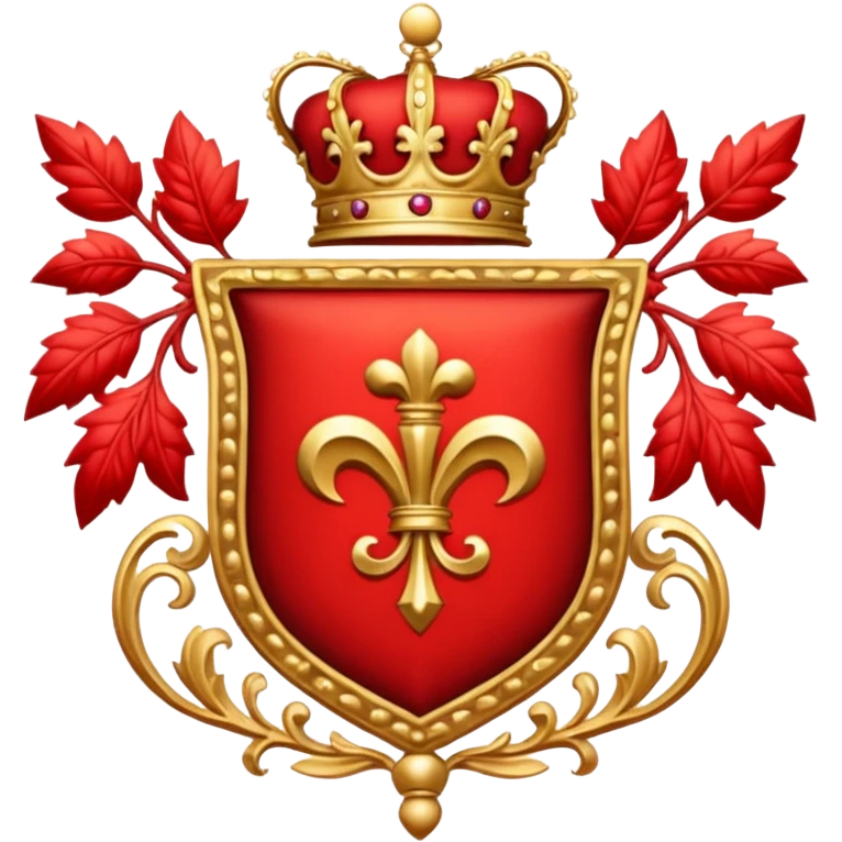 Red Royal Crest emoji