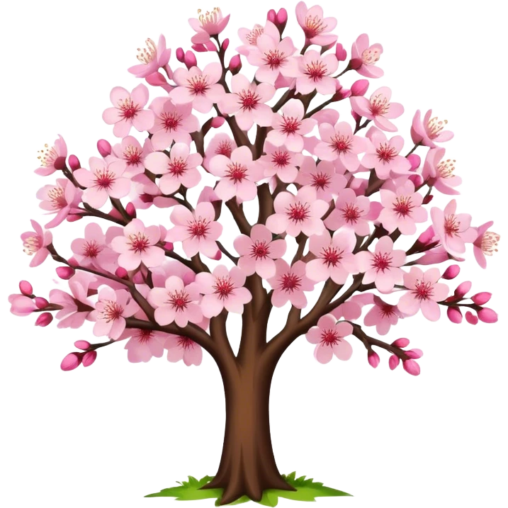 Cherry blossom tree emoji