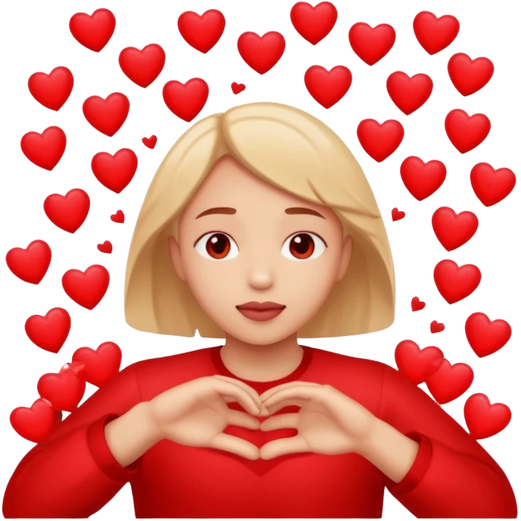 Fainting in love emoji