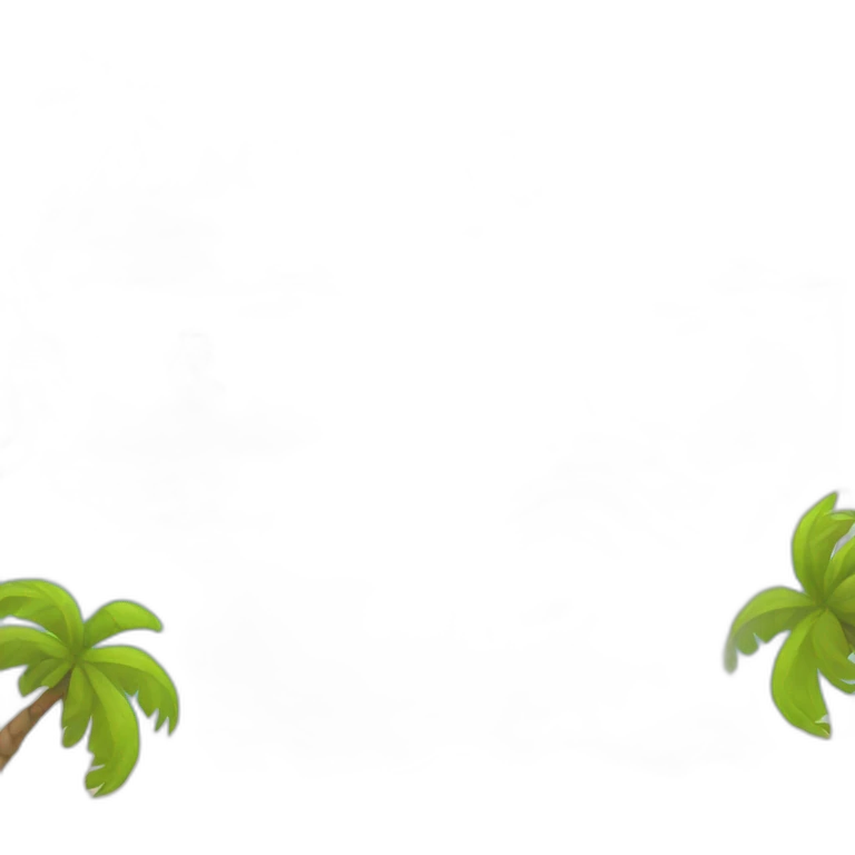 Plage emoji