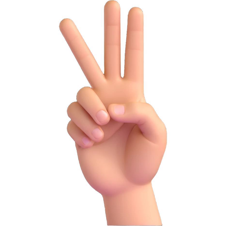 middle finger hand gesture emoji