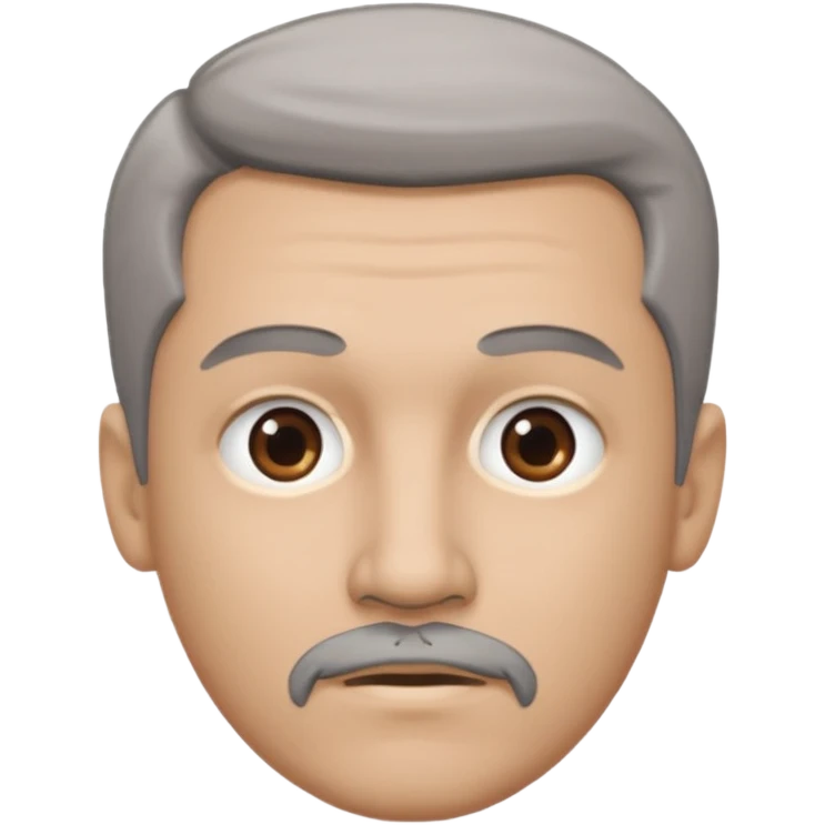 MALE, GREY/BROWN HAIR, GREY GOATY, ROUND FACE emoji