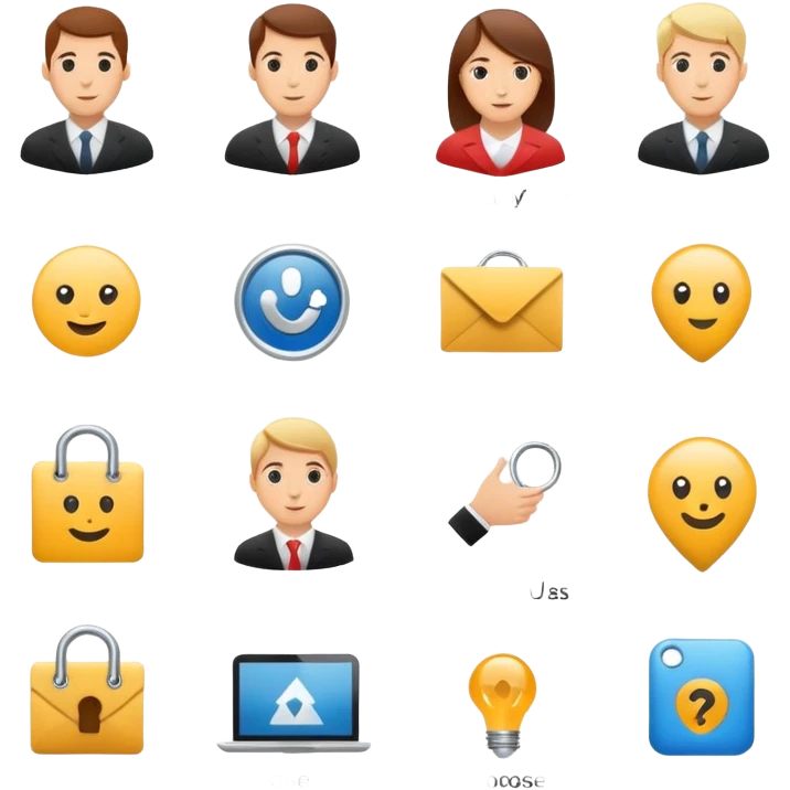 company overview, about us, contact us, we serve, why choose us emoji