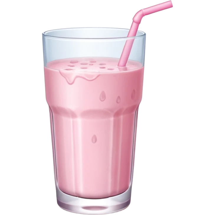 Strawberry milk emoji