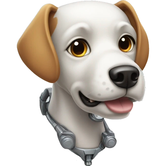dog robot emoji
