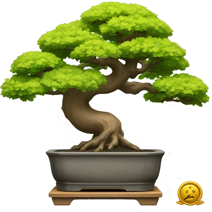 Japanese oak bonsai emoji