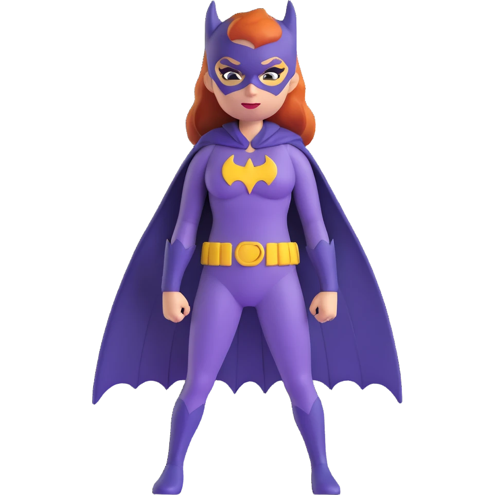 Batgirl superhero emoji