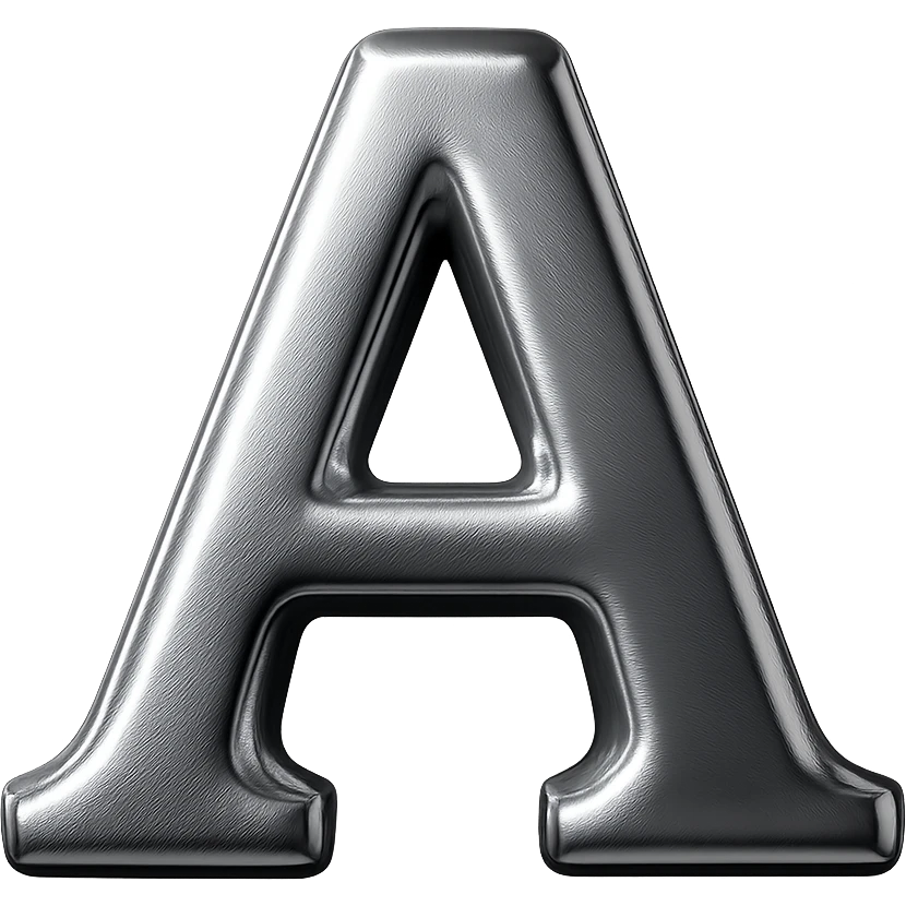 letter A emoji