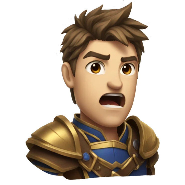 Garen Mouth Open emoji