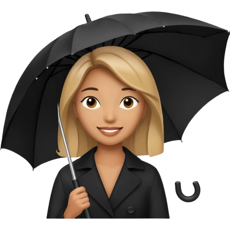  woman holding umbrella emoji