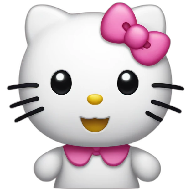 Hello kitty emoji