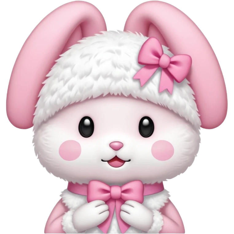 My melody ribbon emoji