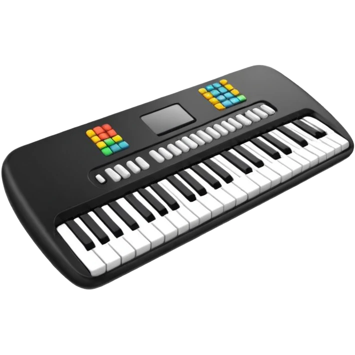 Electric keyboard emoji