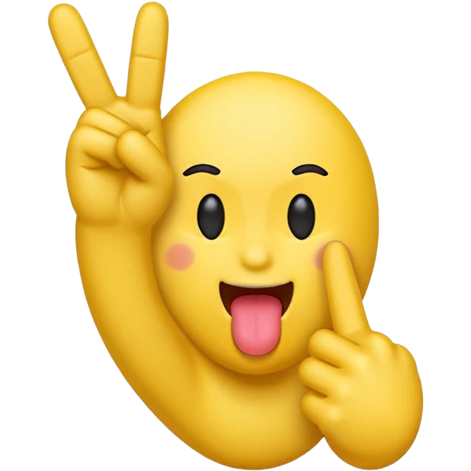 🌝 emoji sticking tongue out and putting up left middle finger emoji