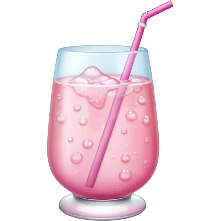 Pink drink emoji