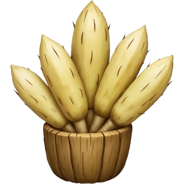 yuca root emoji
