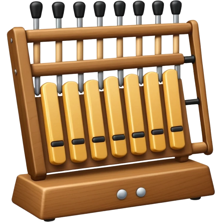 wooden glockenspiel instrument emoji