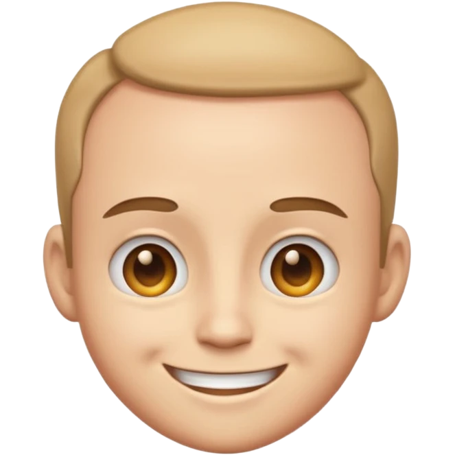 Give me a emoji character with a huge forehead emoji