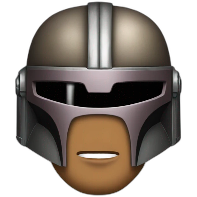 The mandalorian emoji