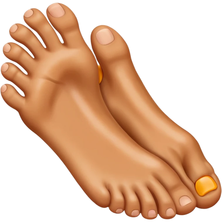 a foot is grabbed by a hand emoji