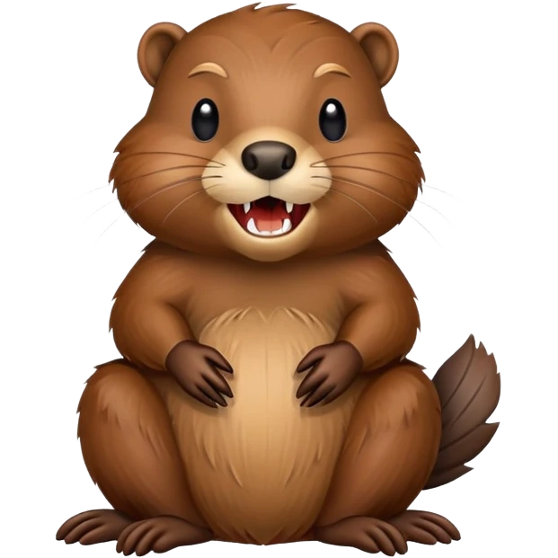 Canadian beaver emoji