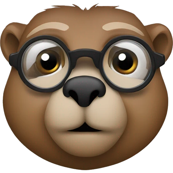 Spying groundhog  emoji