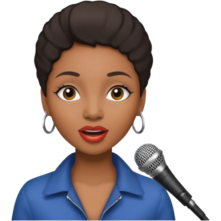 Moncia R&B singer emoji