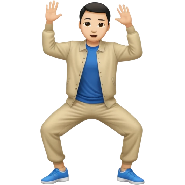 Chinese man twerking clothed this time  emoji