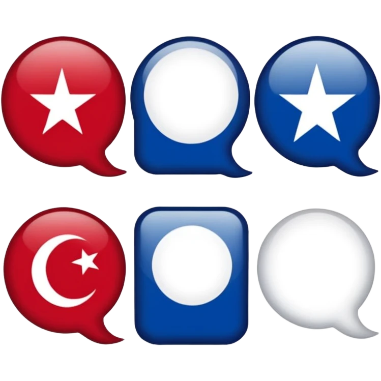 doğru türkistan bayrağı emoji