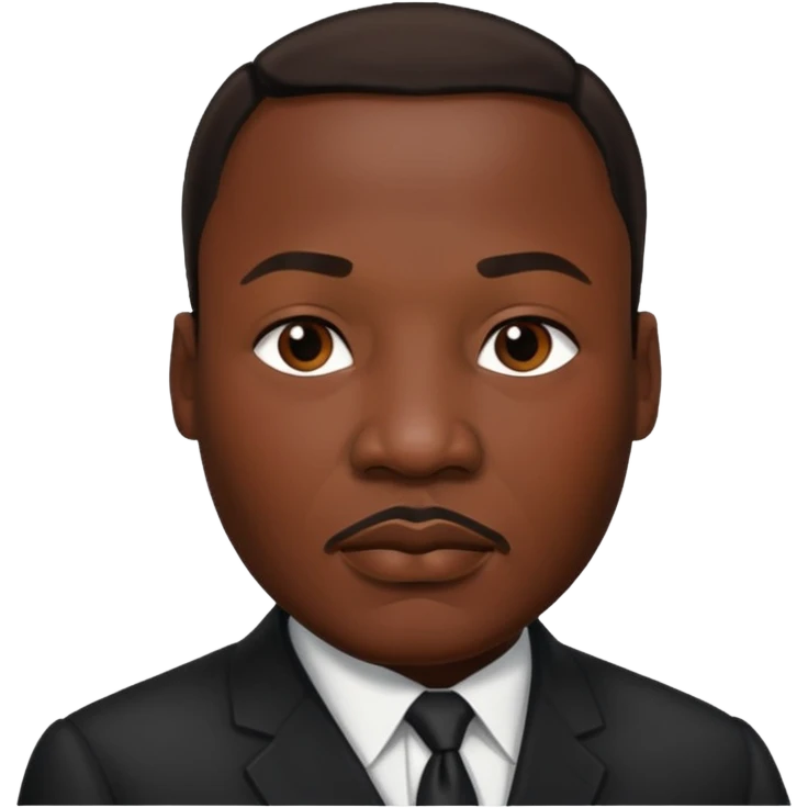 Martin Luther King Jr emoji