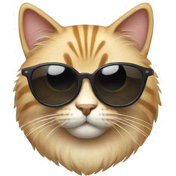 Cat with sunglasse emoji