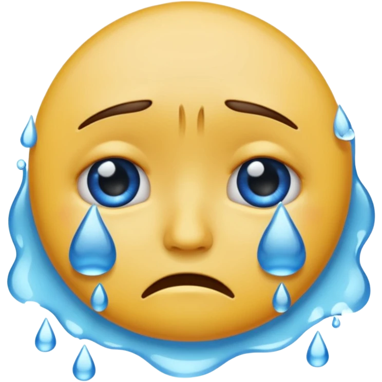 Üzgün gözleri dolan emoji emoji