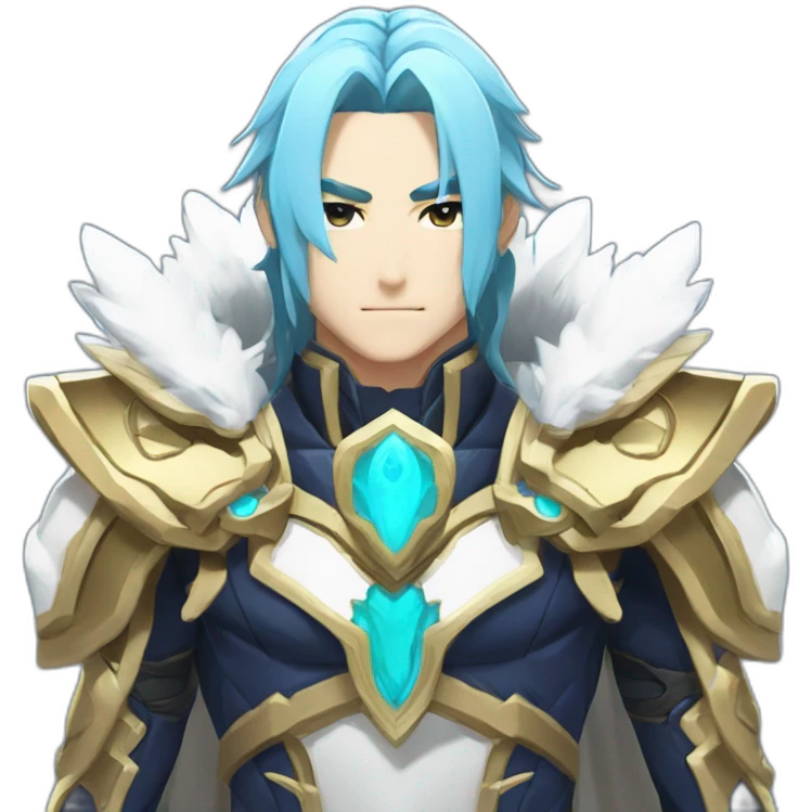 focalors hydro archon from genshin impact emoji