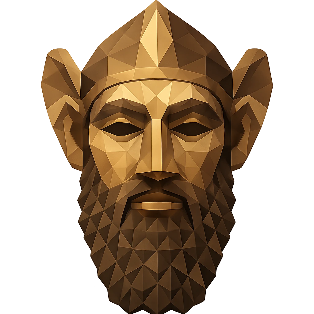 Anunnaki mask emoji