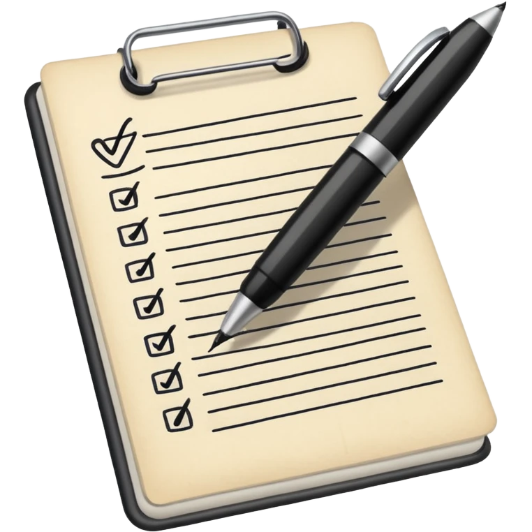 checklist emoji