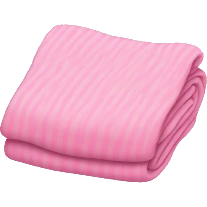 Pink blanket emoji