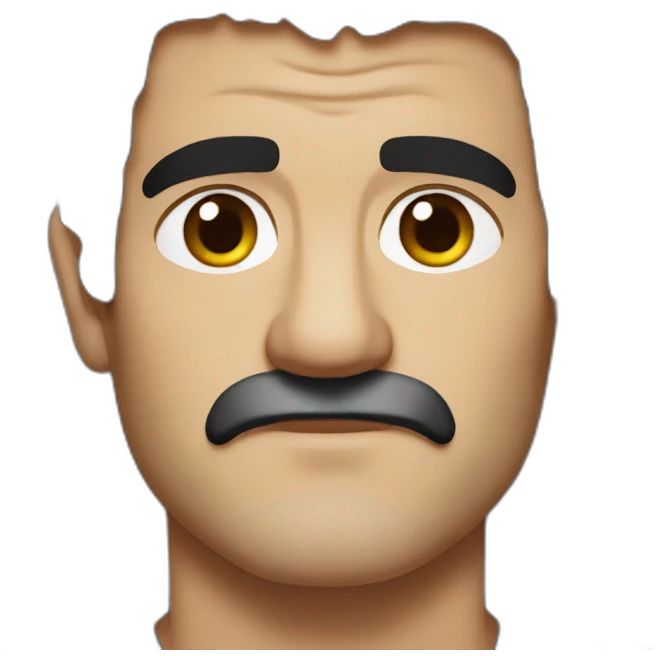 antonio banderas serious emoji