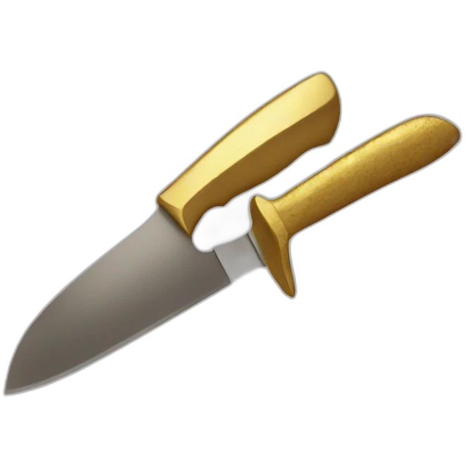 golden knife emoji