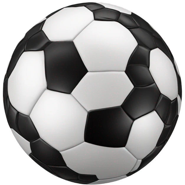 A soccer ball and volleyball combined emoji
