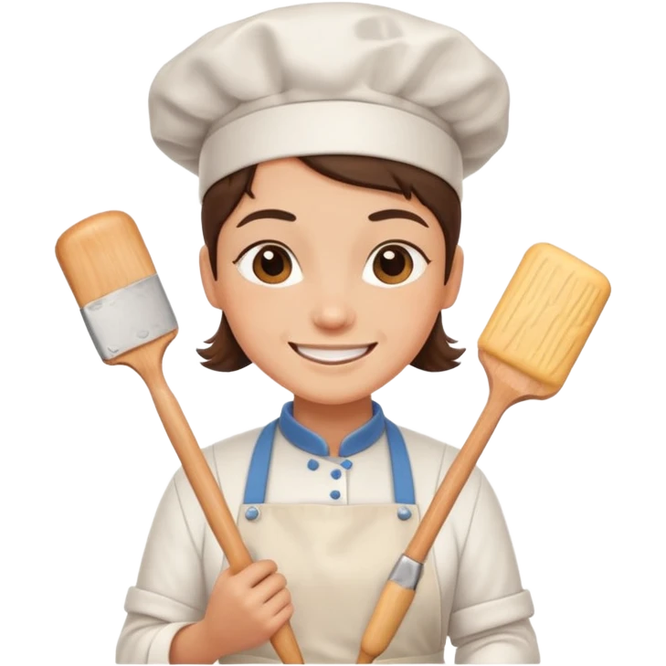 baker with rolling pin emoji