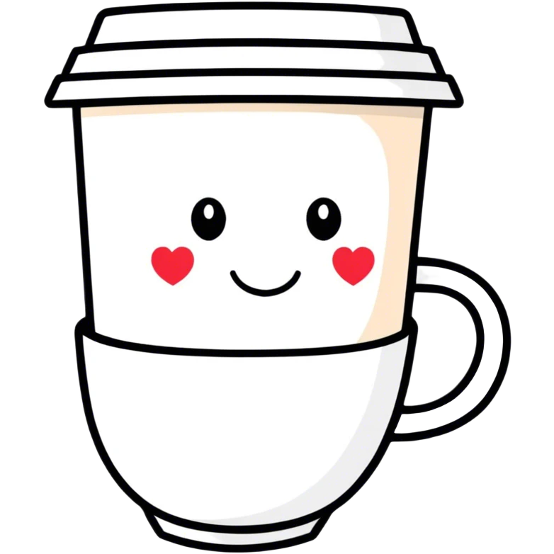 cute coffee cup emoji