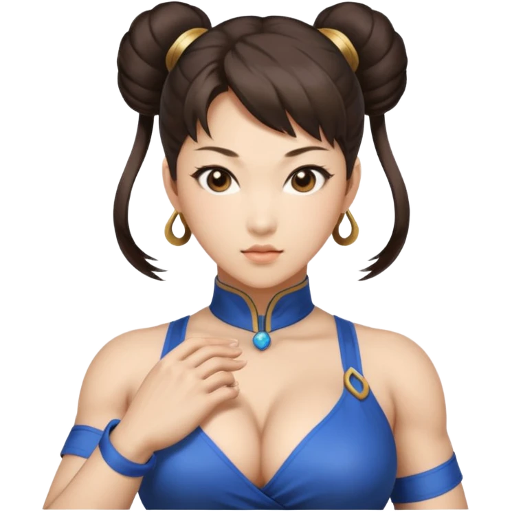 Chun li big boobs emoji