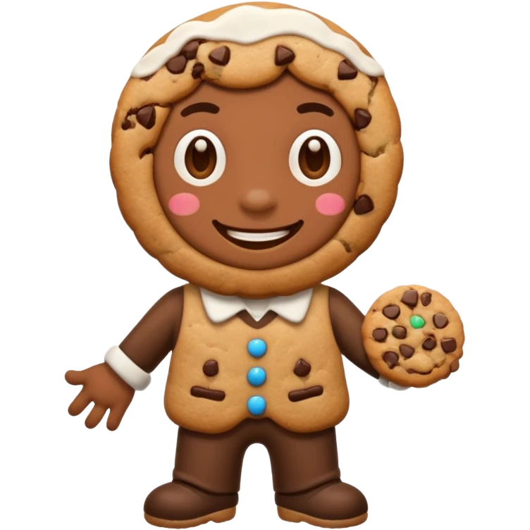 cookie man emoji